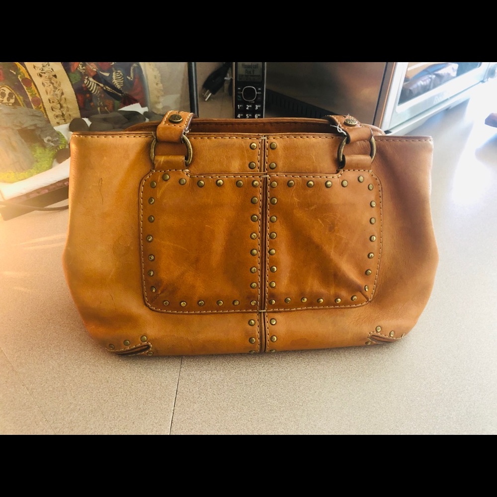Michael Kors leather handbag